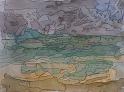 Medoc 5, 2008, Aquarell-Tusche, 40x30